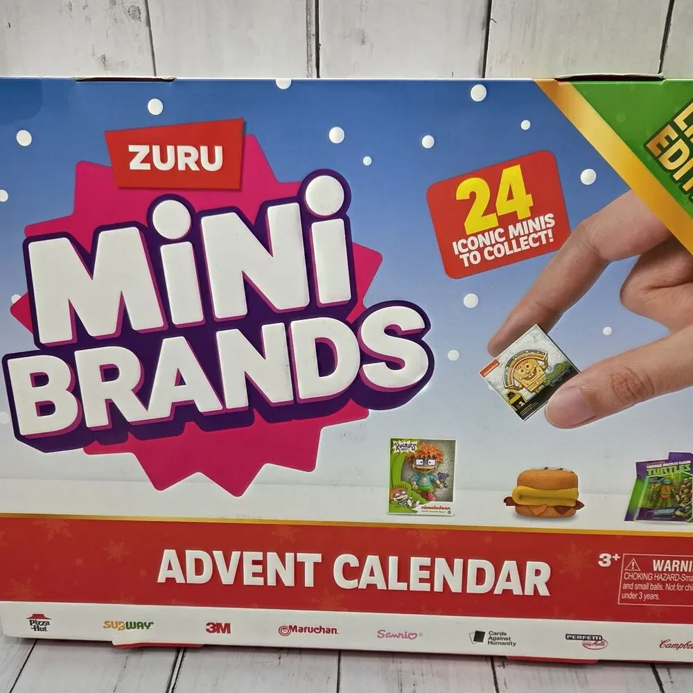 Limited Edition Mini Brands Advent Calendar 24 Mystery Collectibles Toys Zuru